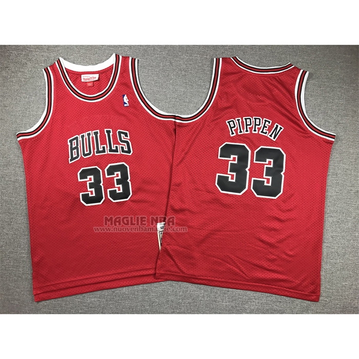 Maglia
 Scottie Pippen NO 33 Bambino
 Chicago Bulls Mitchell & Ness 1997-98 Rosso

